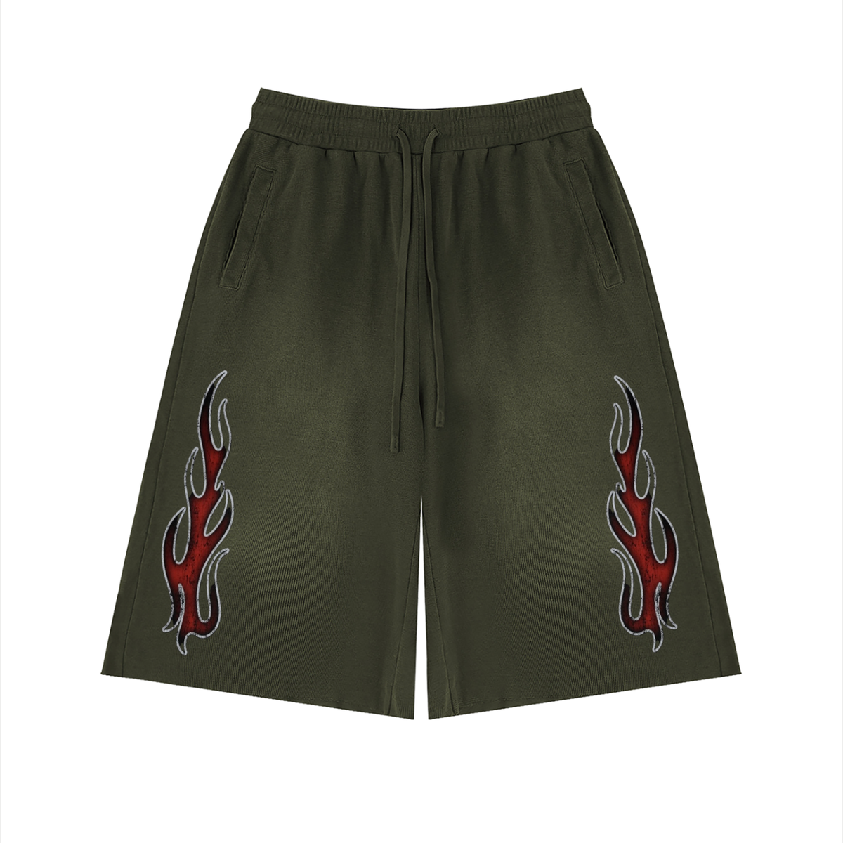 Baggy vintage Raw Edge Shorts