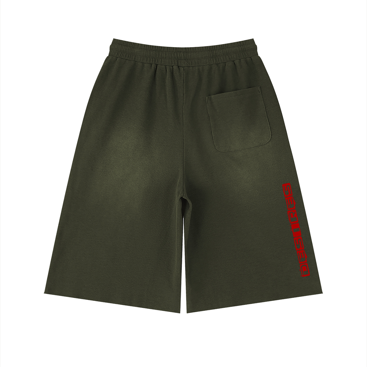 Baggy vintage Raw Edge Shorts