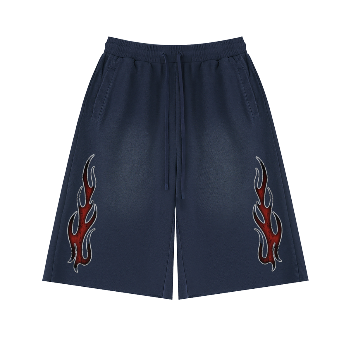Baggy vintage Raw Edge Shorts