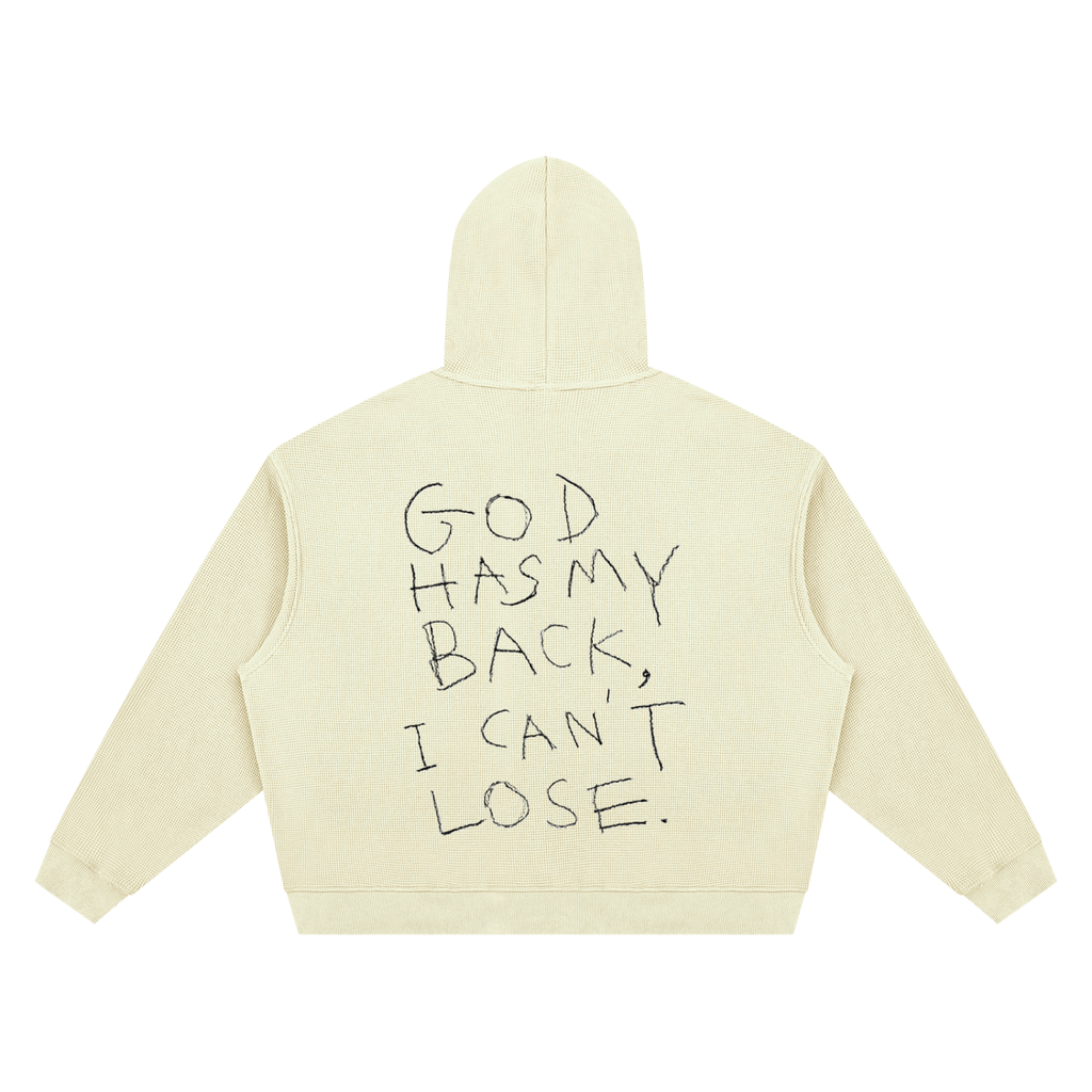 KJV waffle hoodies