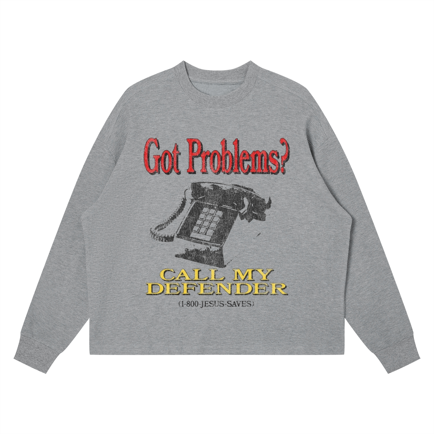 CALL GOD waffle thermal