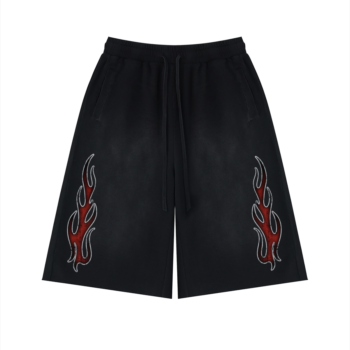 Baggy vintage Raw Edge Shorts